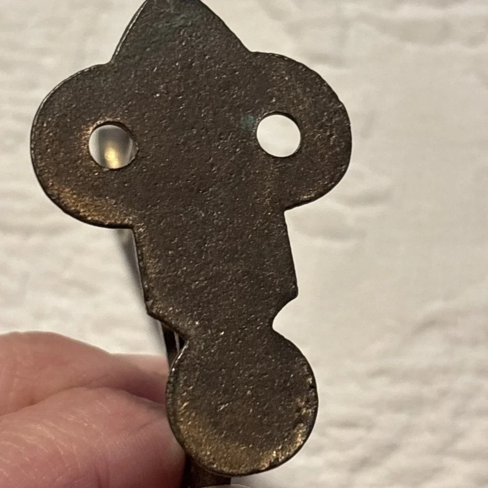 Old Coat Hook Bath Robe School House Farm Wardrobe Windsor Vintage Rustic Iron